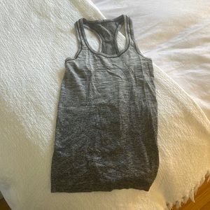 Lululemon tank grey ombré heathered